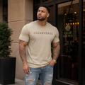 Unisex Chocolate Logo CIGARVERSE T‑Shirt — Minimalist Retro Cigar Brand Tee
