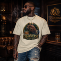 Oversized Premium Max Heavyweight Emerald + Gold Cigarverse Graphic T-Shirt