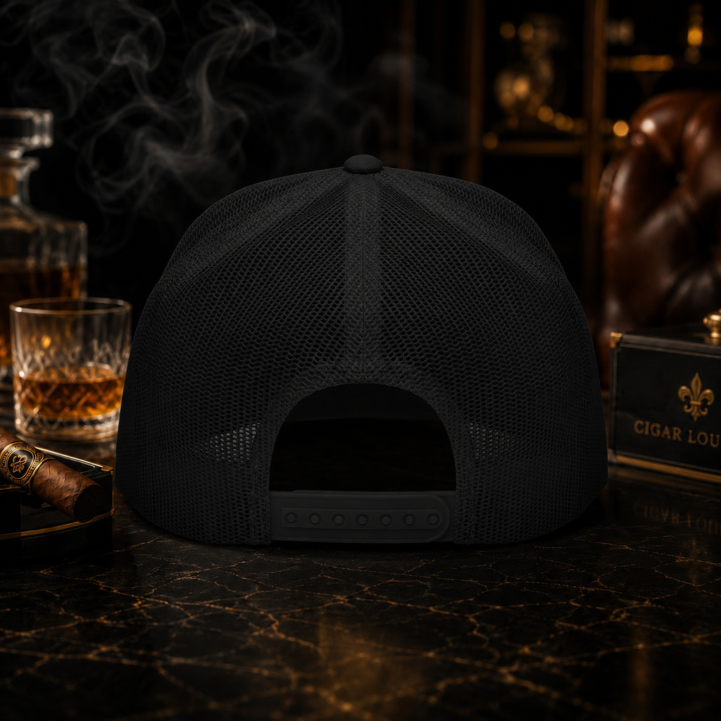 CIGARVERSE Golden Spiral Trucker Cap