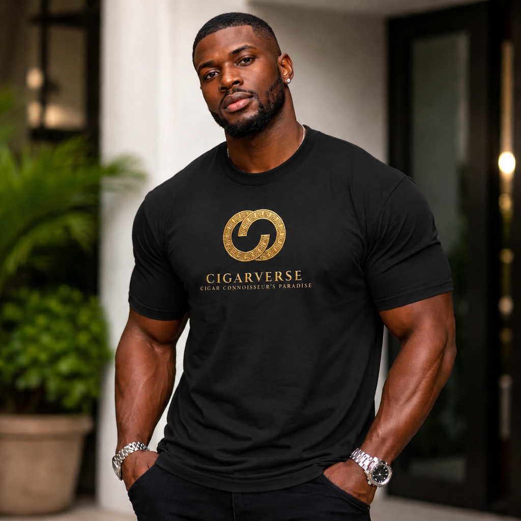 Cigarverse Logo Tee — Cigar Connoisseur Shirt