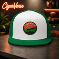 CigarVerse Trucker Cap - Vintage Cigar Logo 5-Panel Hat