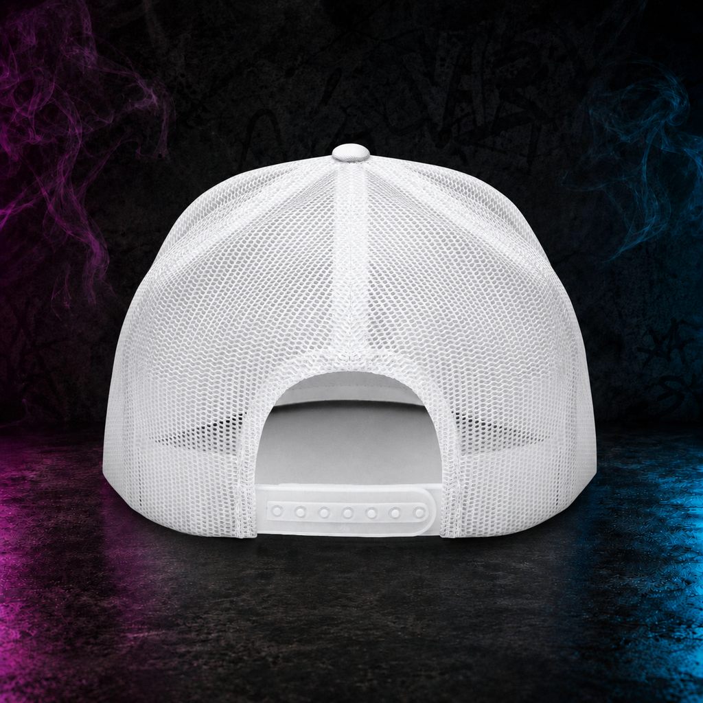 CIGARVERSE Graffiti Trucker Cap — Retro Street Art Snapback
