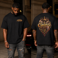 PREMIUM CIGARVERSE Logo Tee — Black Boxy Graphic T‑Shirt