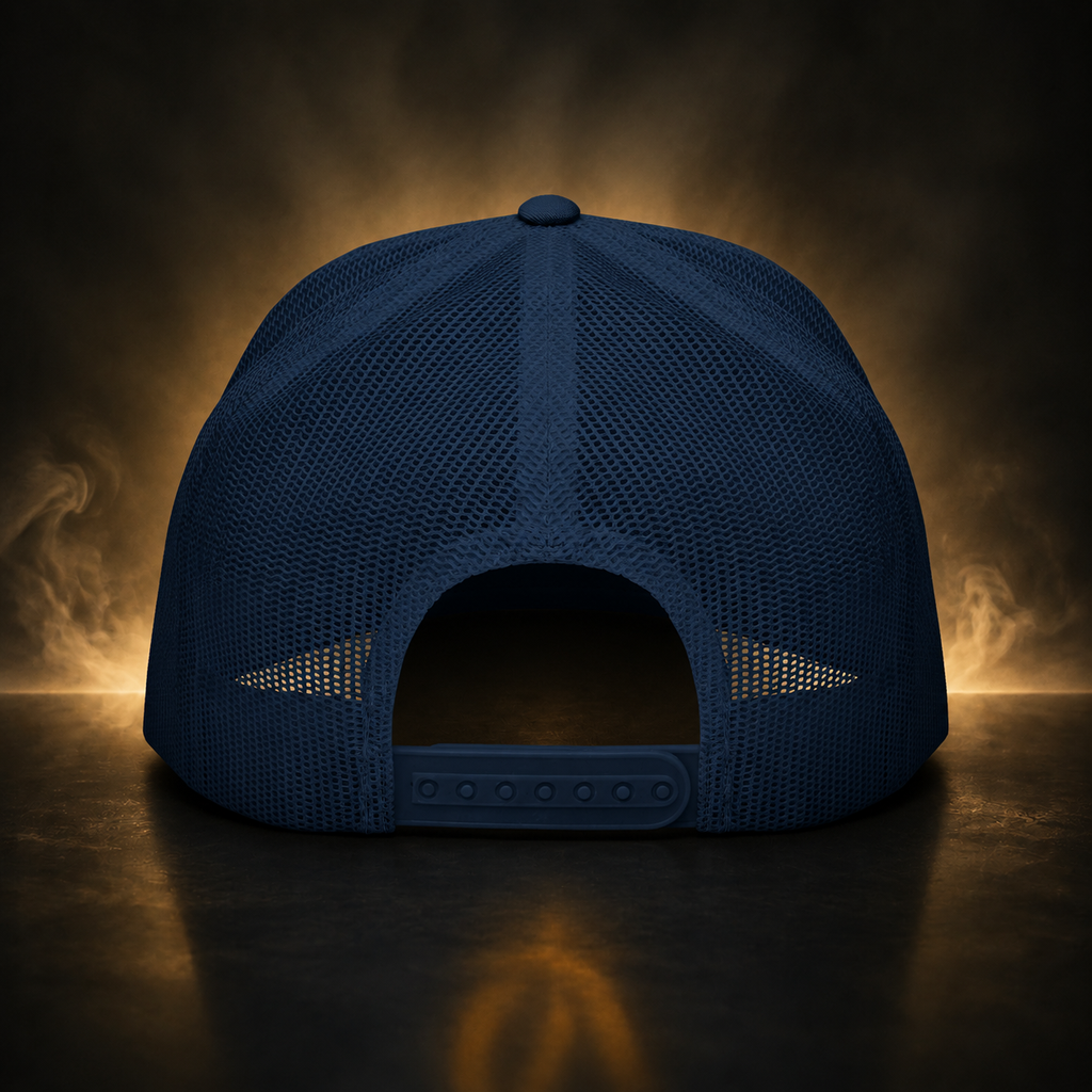 CIGARVERSE Gold CV Letter Trucker Cap