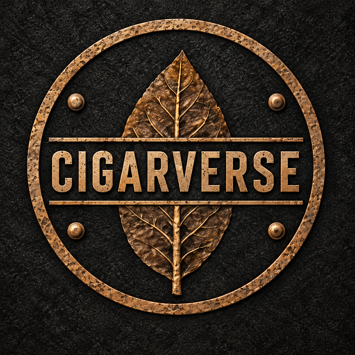 CIGARVERSE Smokeworks T-Shirt — Vintage Tobacco Logo Tee