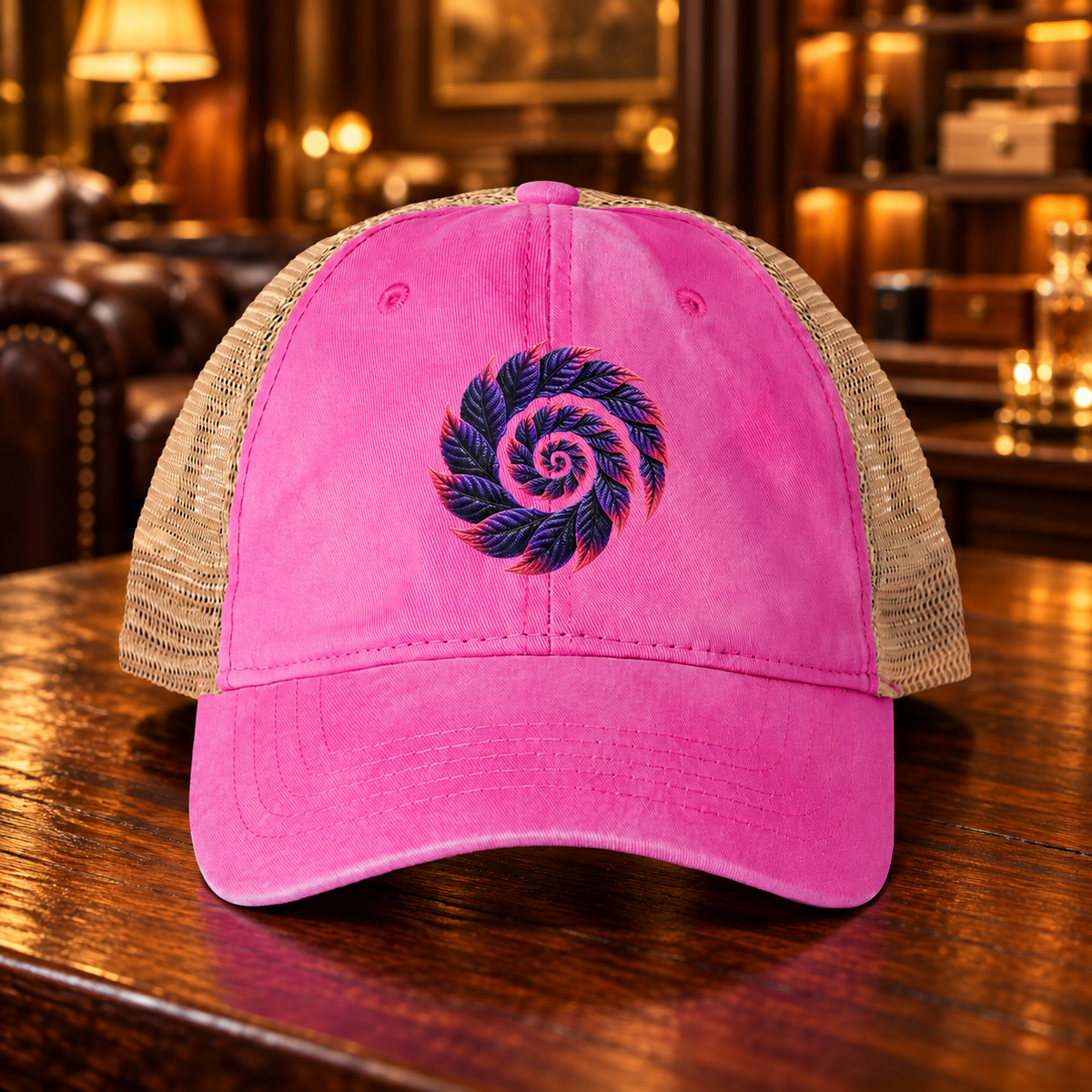 Women's Washed Mesh-Back Cap