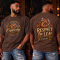 Respect the Leaf Cigar and Tobacco T-Shirt
