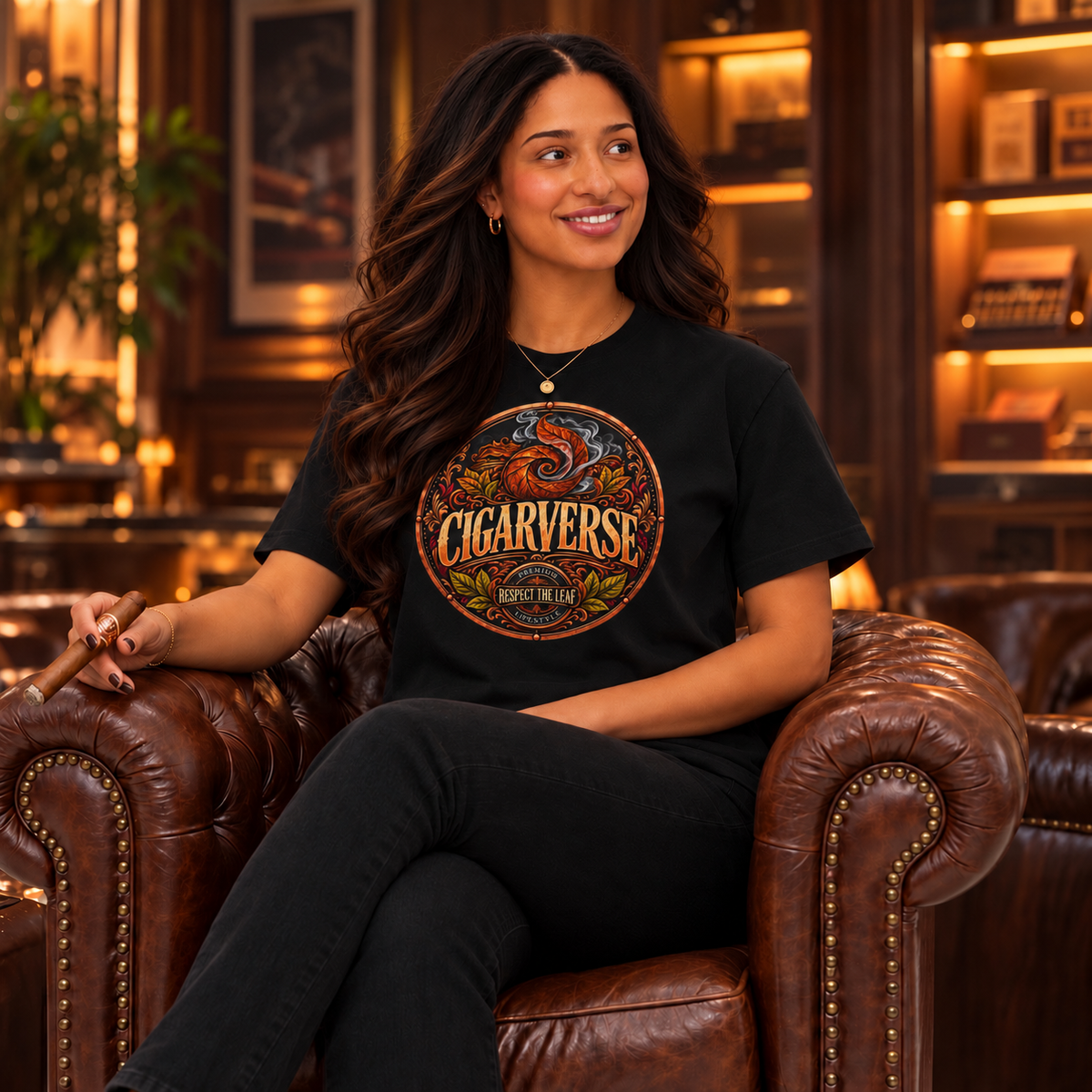 Cigarverse Vintage Graphic Boxy Tee
