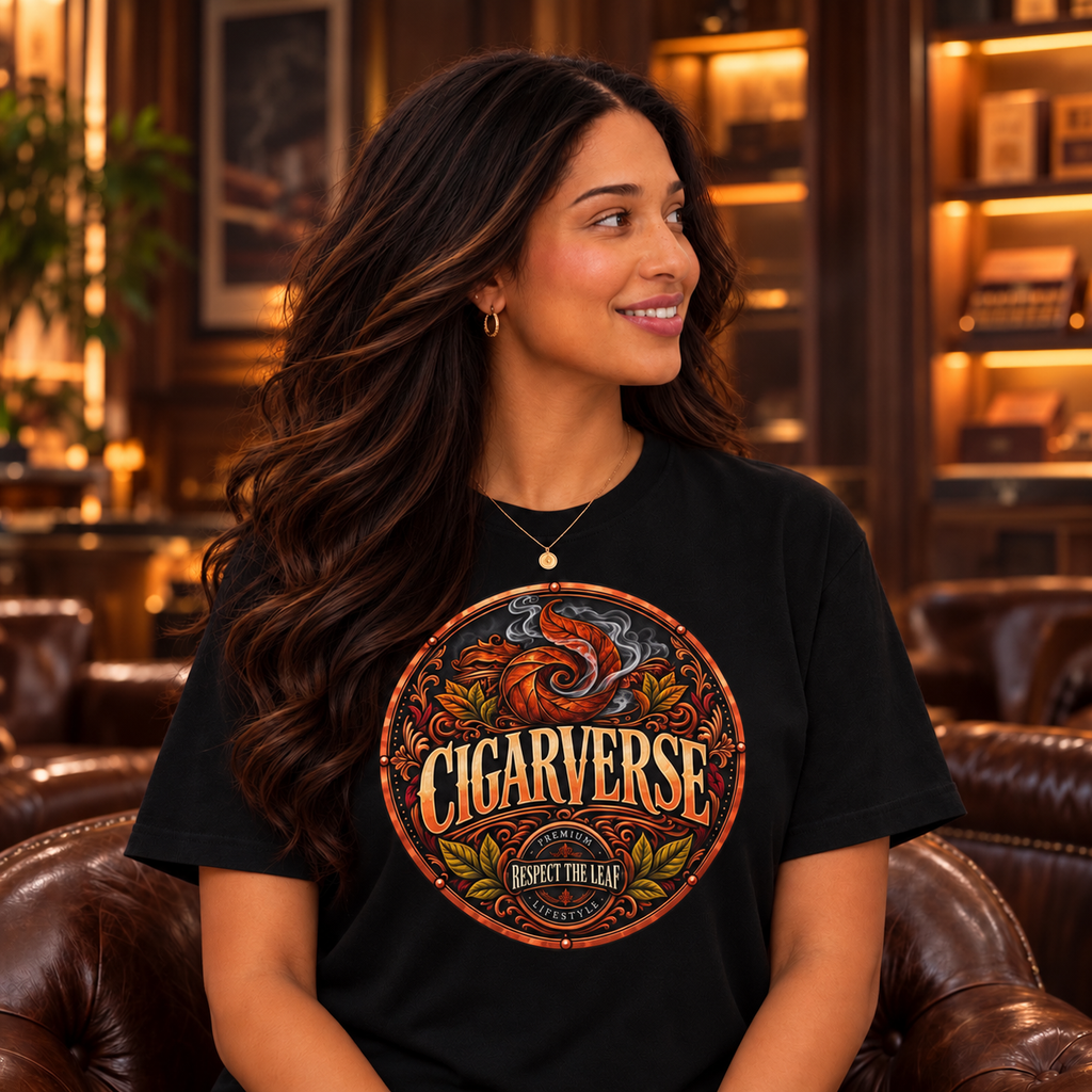 Cigarverse Vintage Graphic Boxy Tee