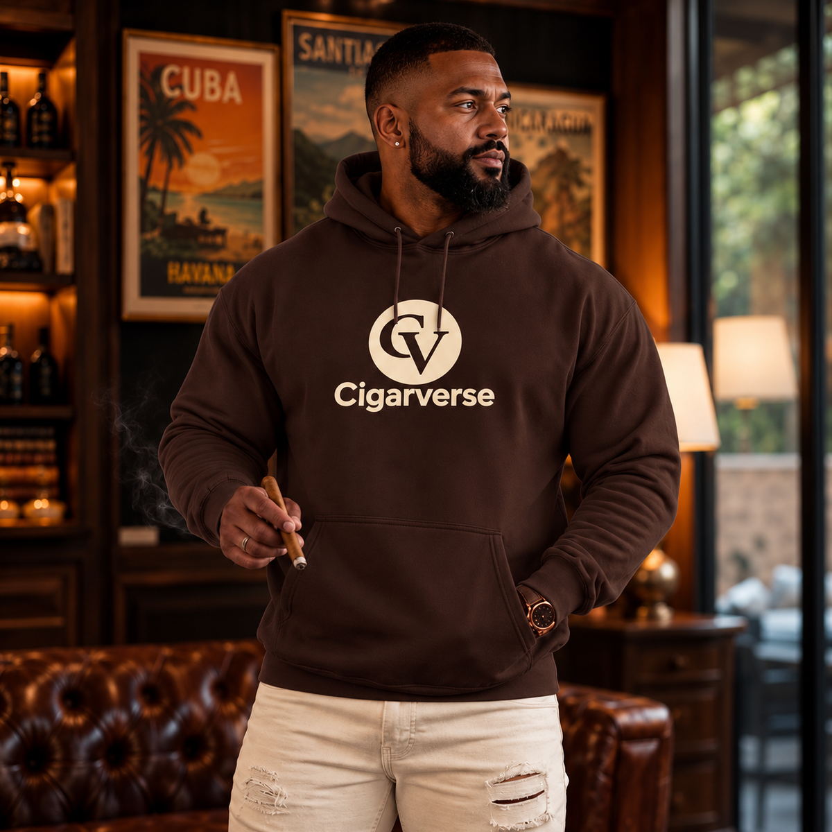 Cigarverse Logo Hoodie