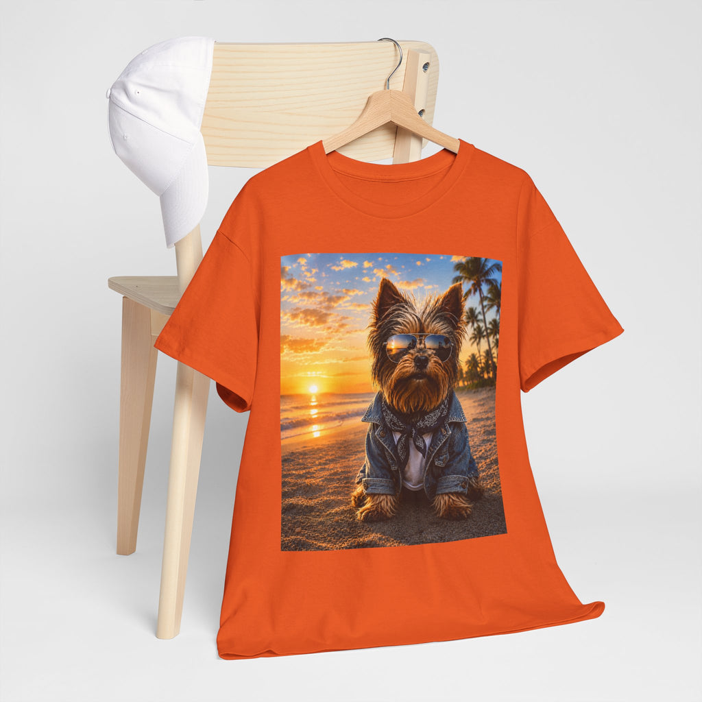 Yorkshire Terrier Photo Tee — Cute Yorkie Graphic T-Shirt