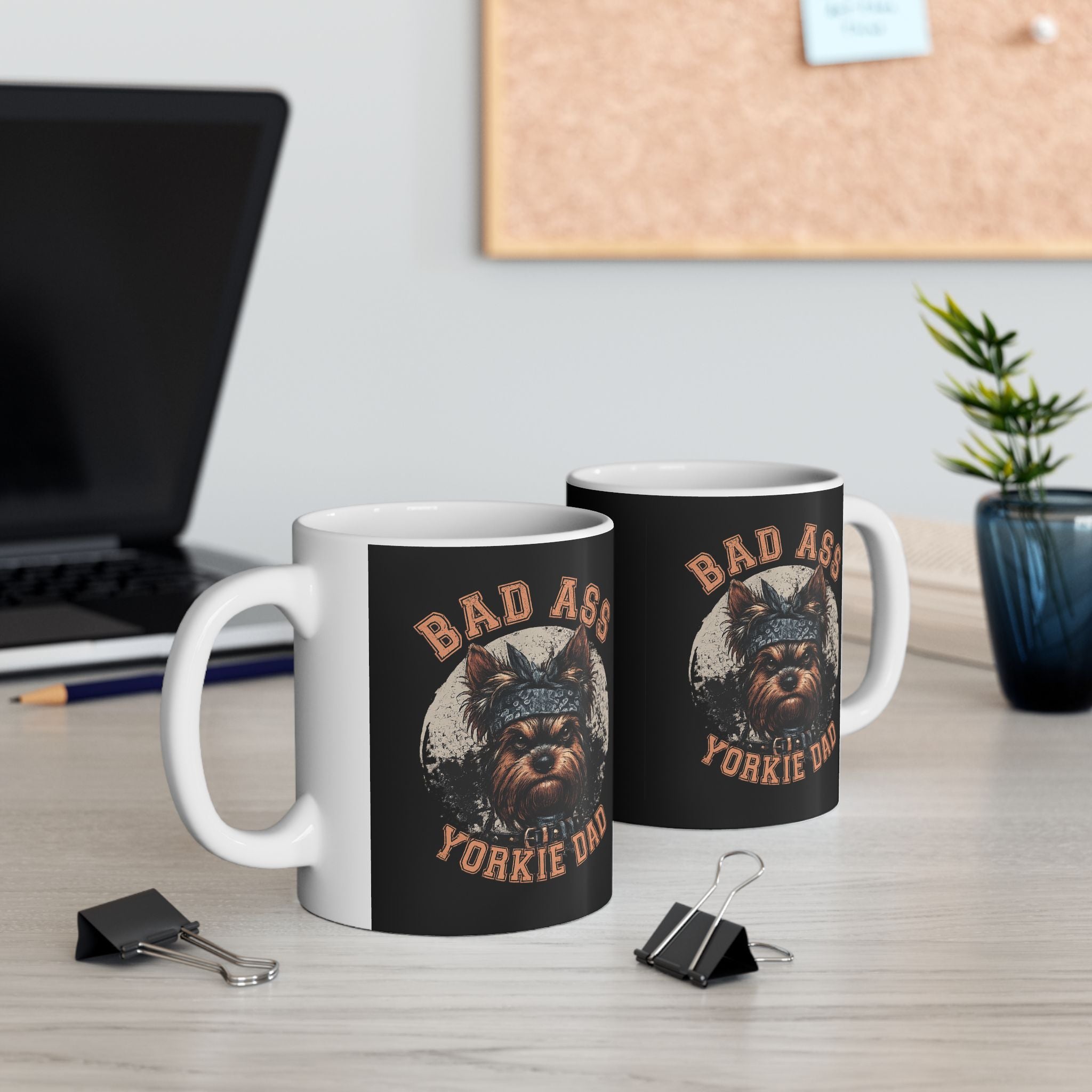 Badass Vulture Coffee Mug — 'Badass You Mad' Ceramic 11oz/15oz