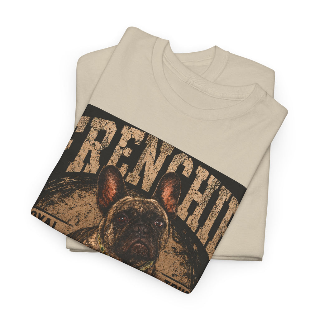 Frenchie Dog T-Shirt - “Little Dog Big Attitude” Retro Graphic Tee