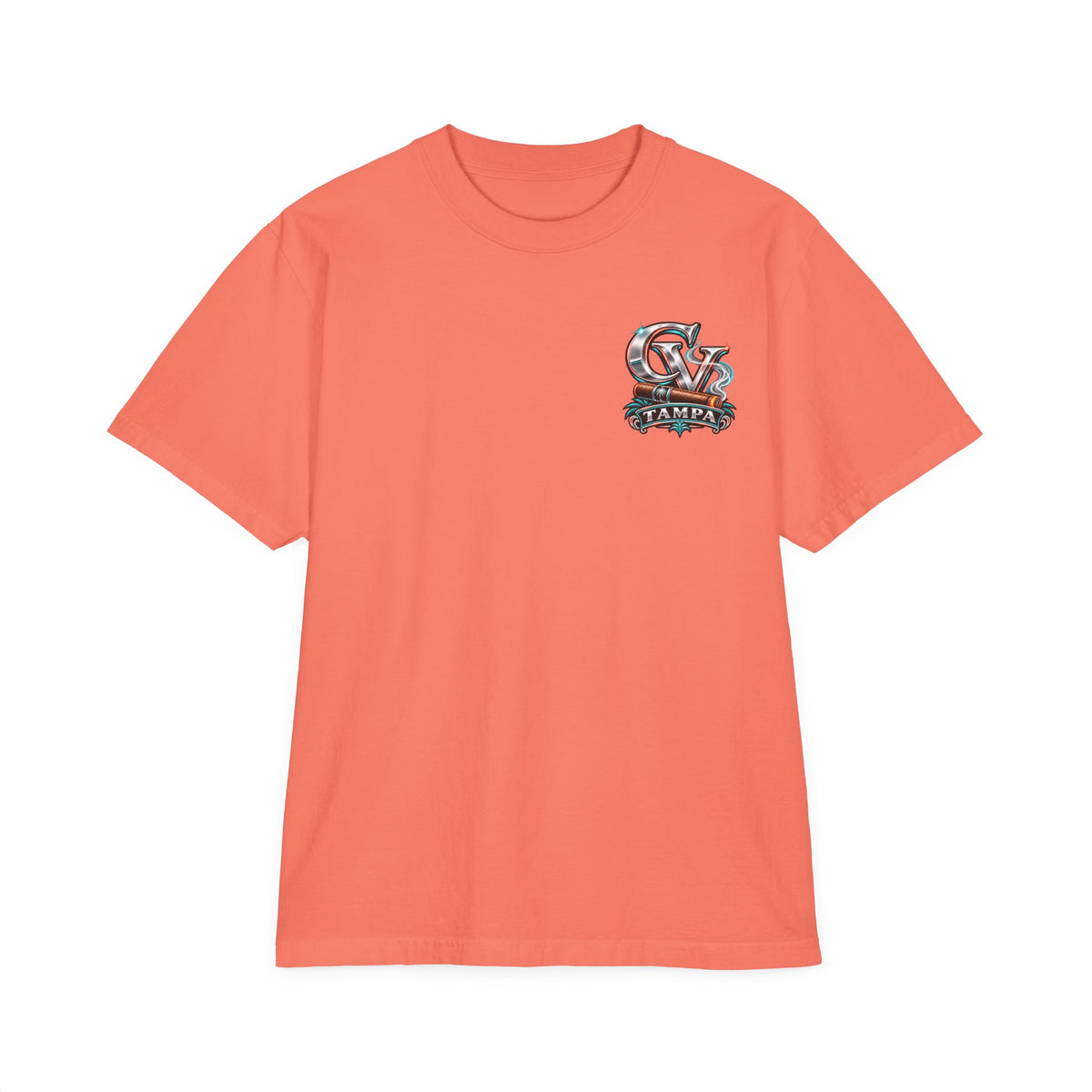 CIGARVERSE Unisex Garment-Dyed Drop-Shoulder T-Shirt
