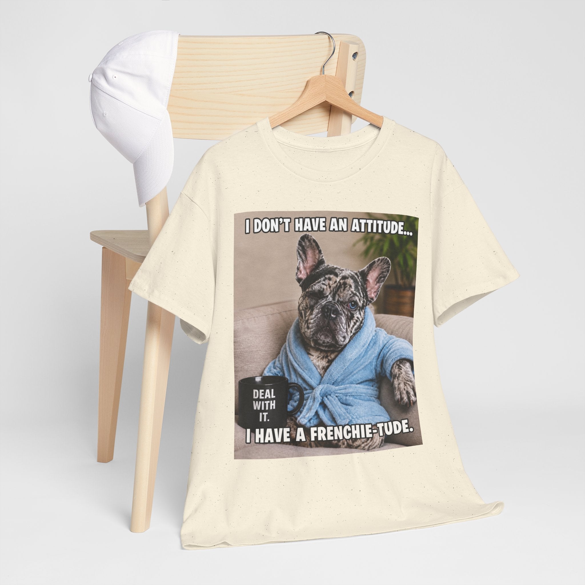 Frenchie Graphic Tee — Cute French Bulldog Design