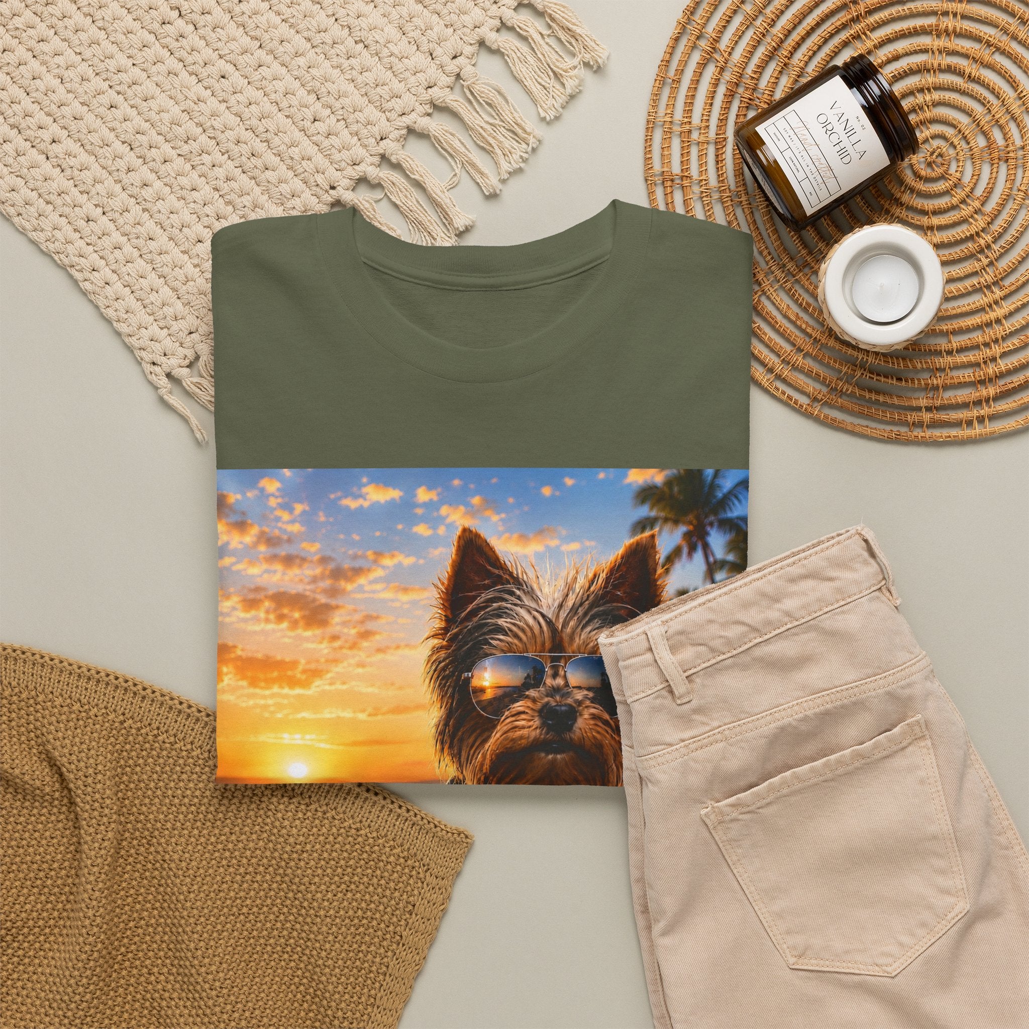 Yorkshire Terrier Photo Tee — Cute Yorkie Graphic T-Shirt