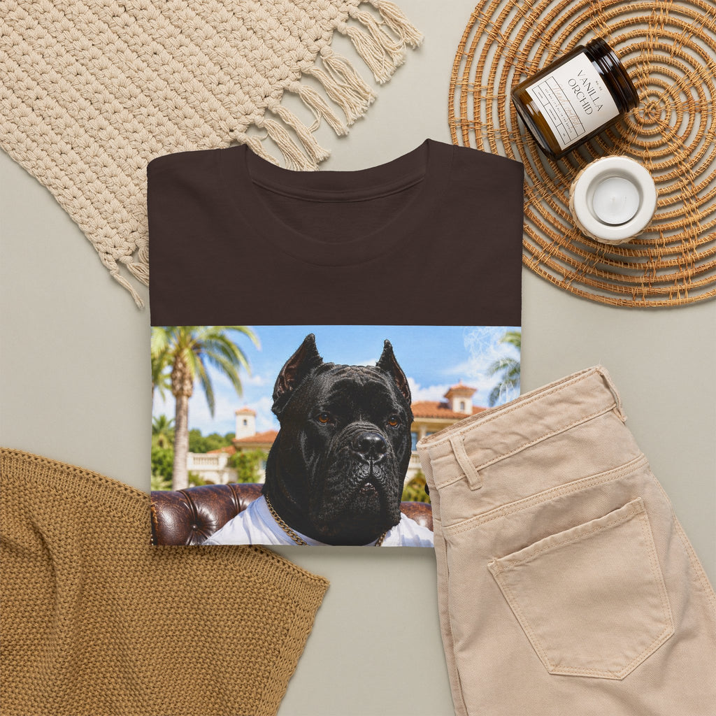 Cigarverse Graphic Tee — Vintage Smoker Dog Artwork