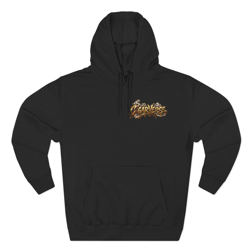 CIGARVERSE Three-Panel Fleece Hoodie