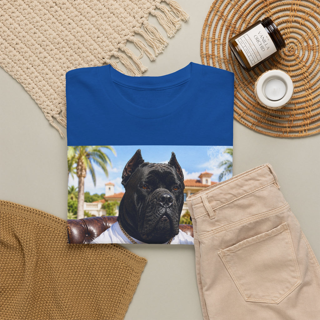 Cigarverse Graphic Tee — Vintage Smoker Dog Artwork