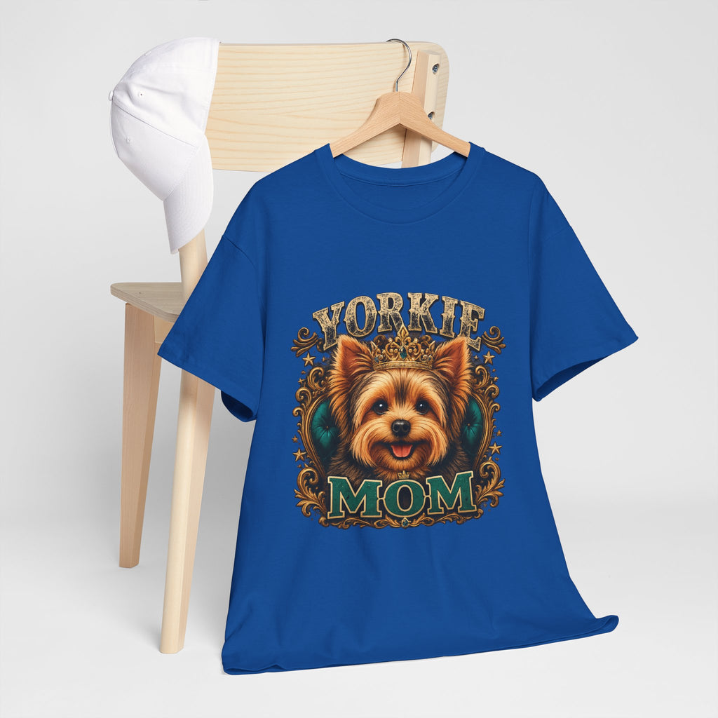 Yorkie Mom T-Shirt — Cute Yorkshire Terrier Mom Tee, Dog Lover Gift
