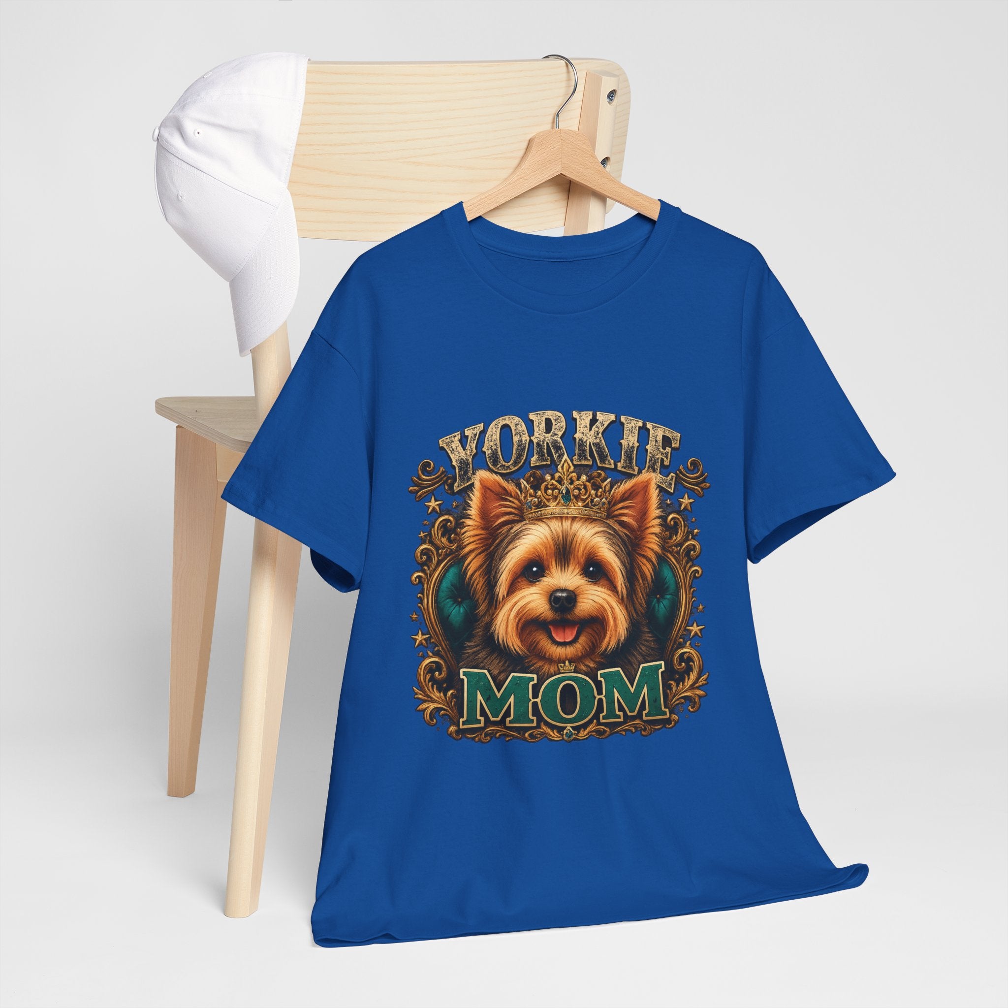 Yorkie Mom T-Shirt — Cute Yorkshire Terrier Mom Tee, Dog Lover Gift