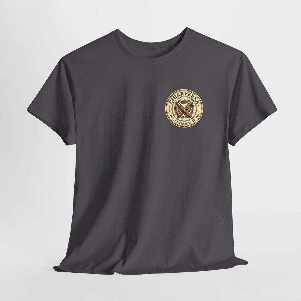Cigarverse Vintage Cigar Club Tee — “Cigarverse Finest Tabacconist”