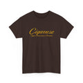 Cigarverse 'Cigar Connoisseurs Paradise’ Gold Logo T-Shirt