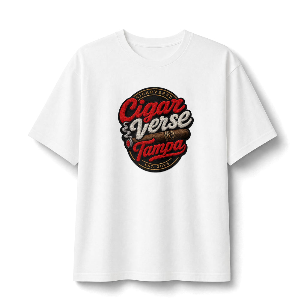 Cigar Verse Tampa T-Shirt – Retro Cigar Club Tee
