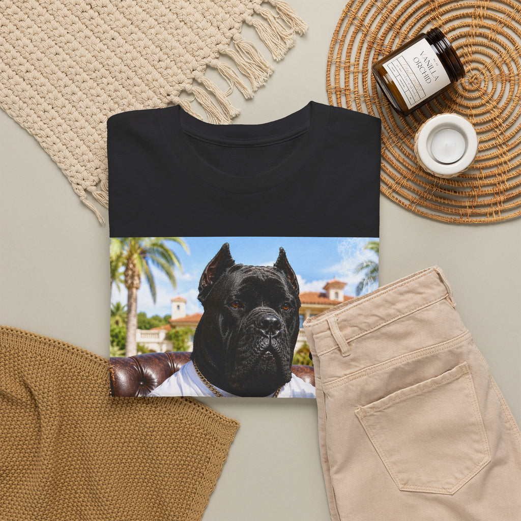Cigarverse Graphic Tee — Vintage Smoker Dog Artwork