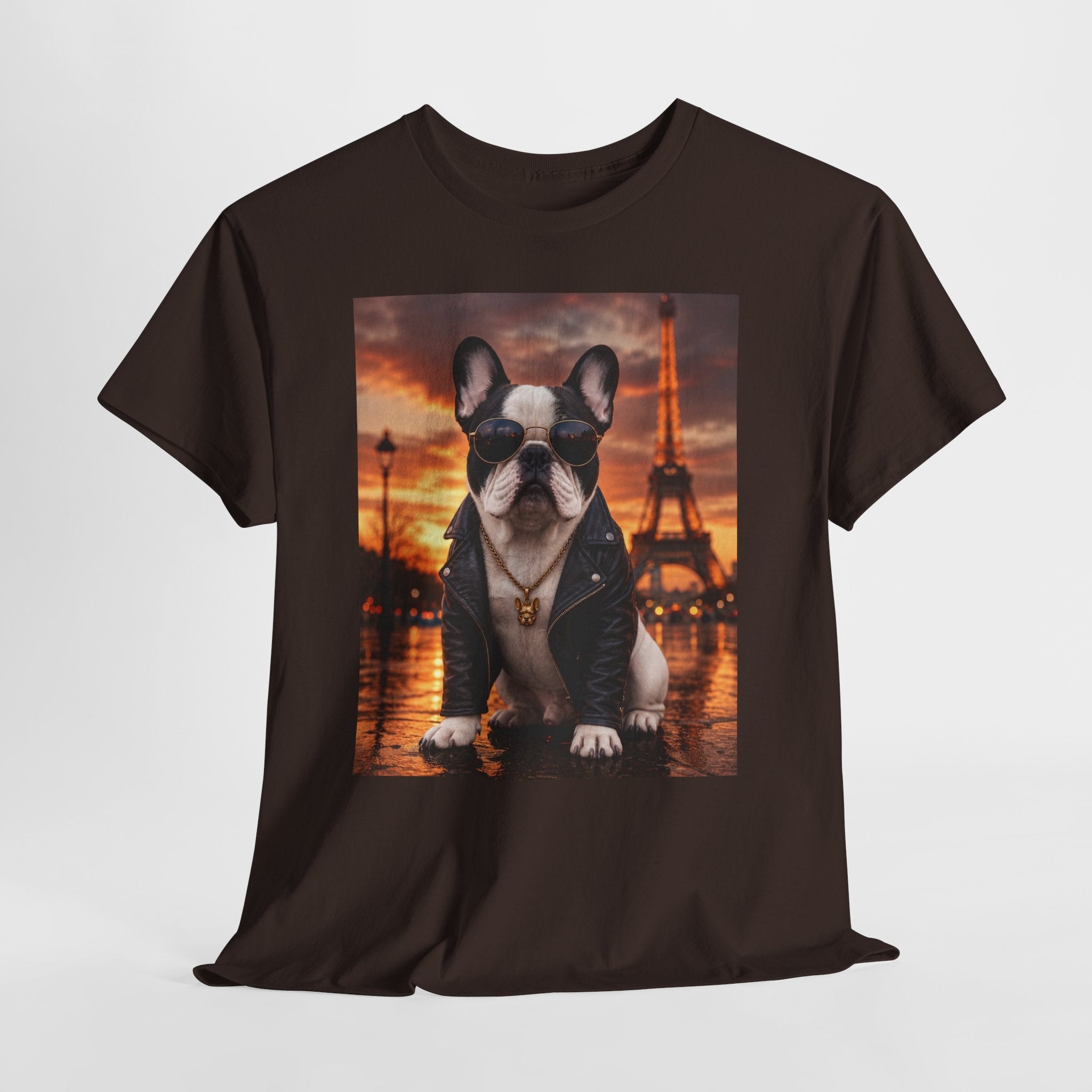 French Bulldog in Paris T-Shirt