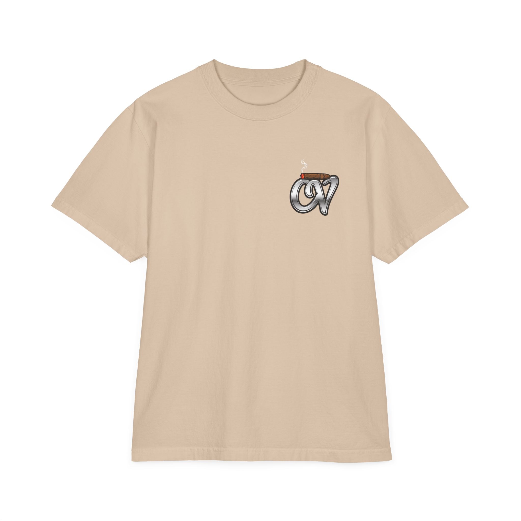 Oversized Premium CigarVerse Graphic T-Shirt — Sunset Cigar Lounge Tee