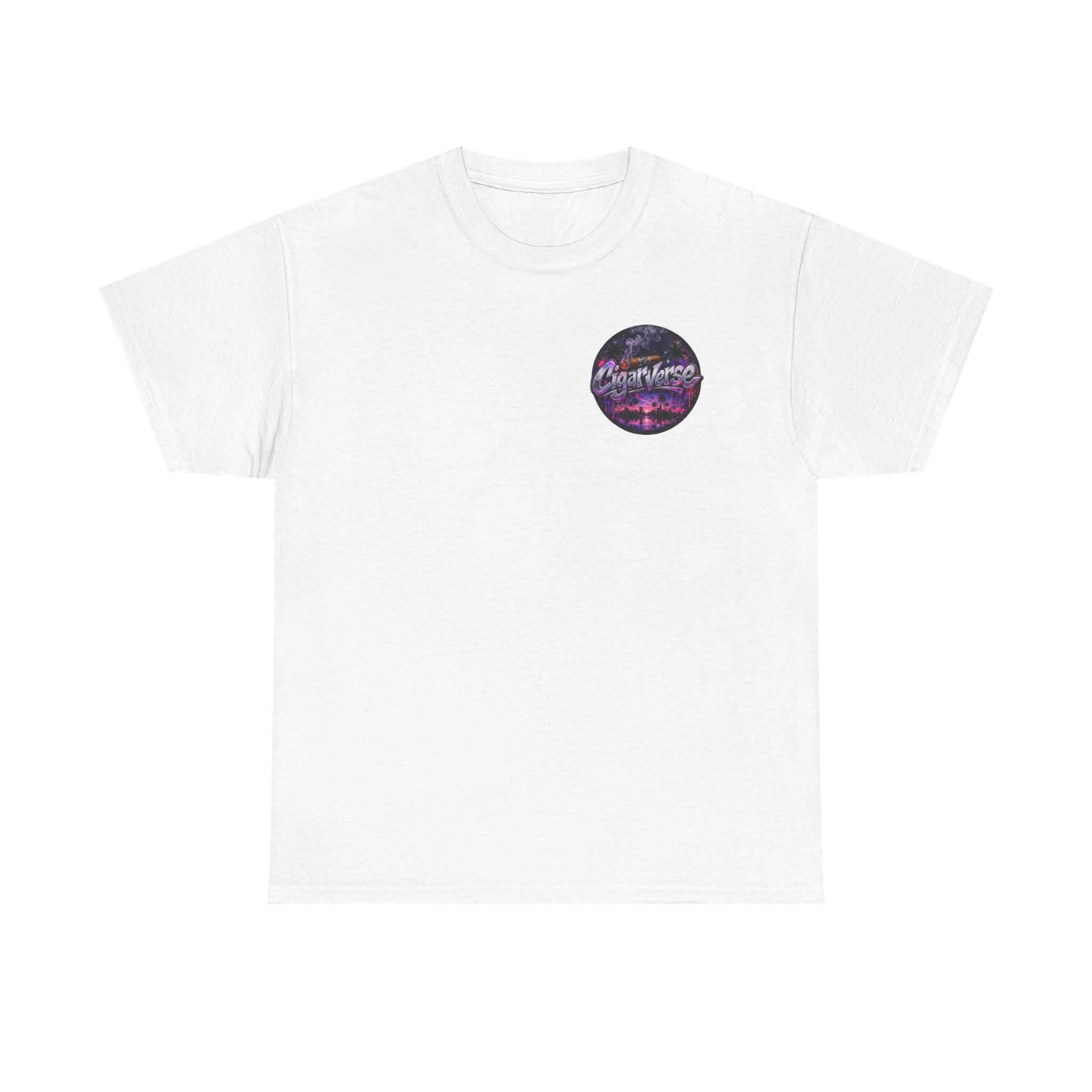 CigarVerse Retro Palm Sunset Tee
