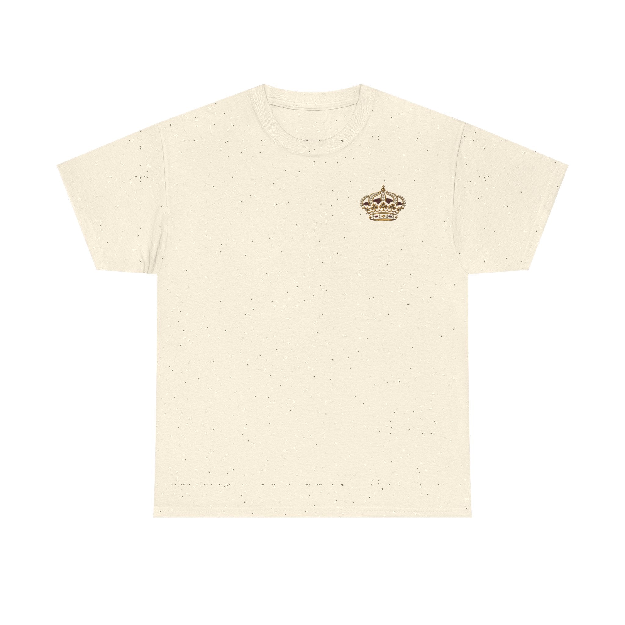 CigarVerse Crown T‑Shirt — Gold Crown Logo Tee for Cigar Lovers