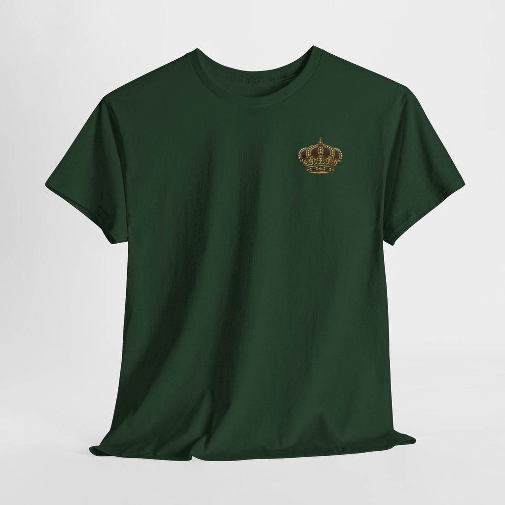 CigarVerse Crown T‑Shirt — Gold Crown Logo Tee for Cigar Lovers