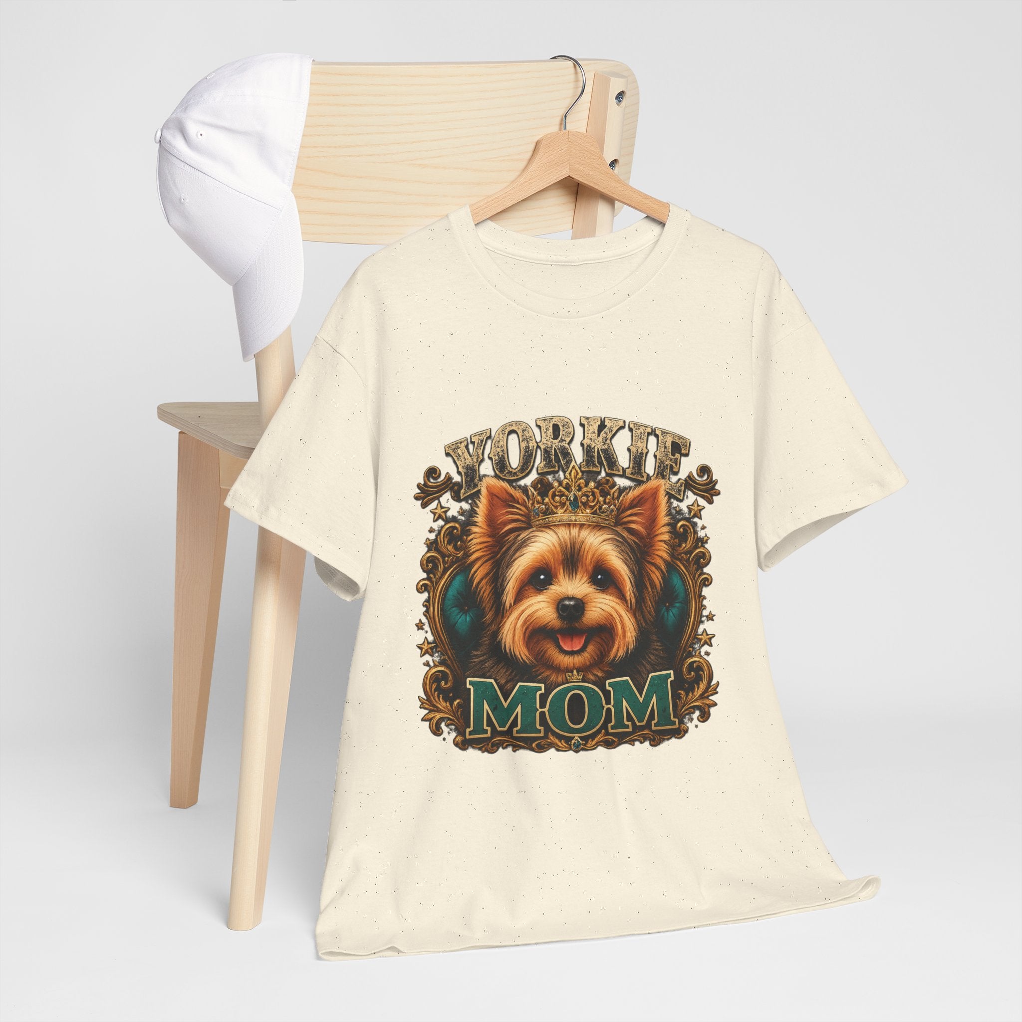 Yorkie Mom T-Shirt — Cute Yorkshire Terrier Mom Tee, Dog Lover Gift