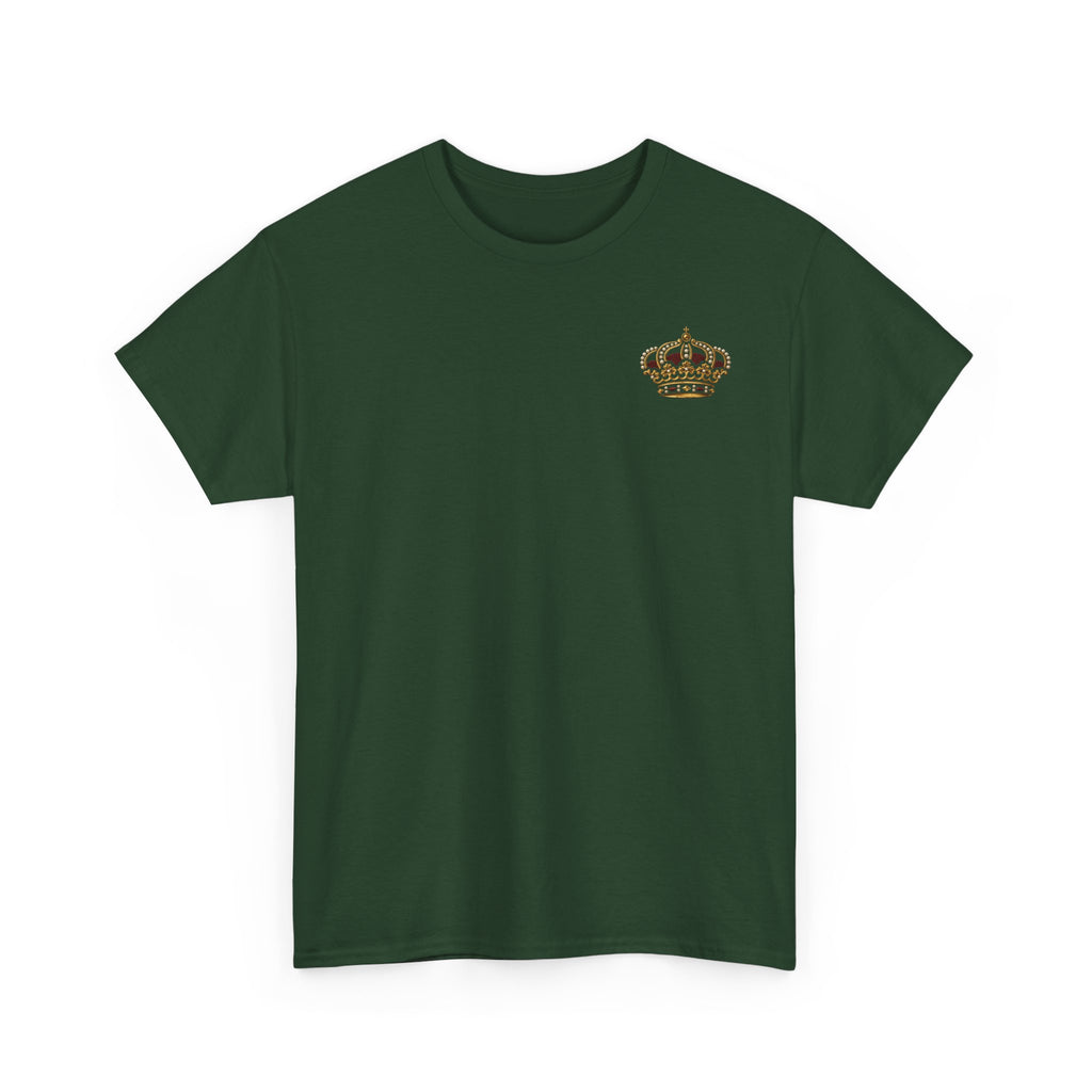 CigarVerse Crown T‑Shirt — Gold Crown Logo Tee for Cigar Lovers