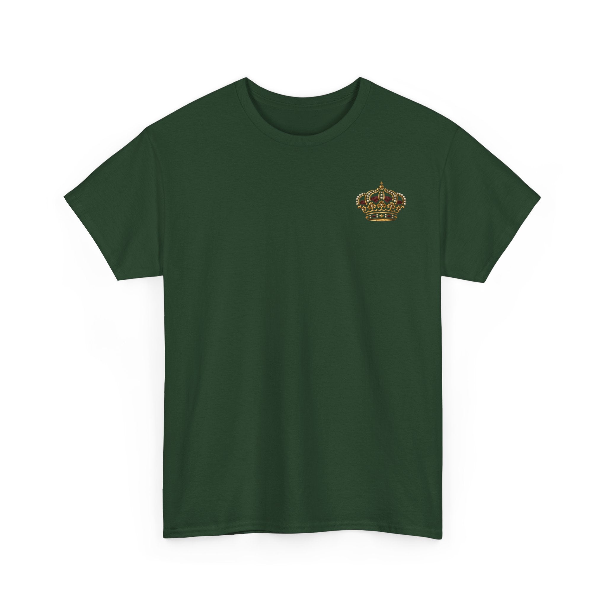 CigarVerse Crown T‑Shirt — Gold Crown Logo Tee for Cigar Lovers