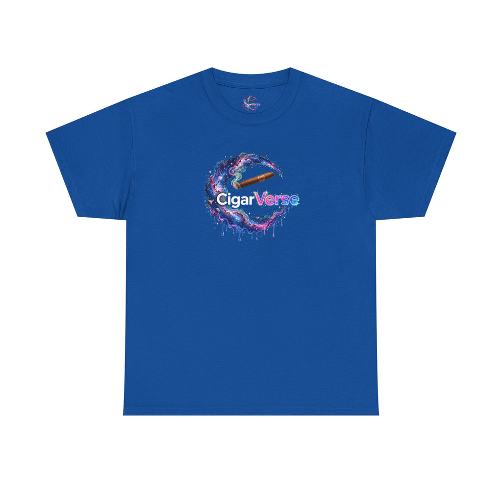 CigarVenture Logo Tee — Colorful Splash Graphic T-Shirt for Cigar Lovers