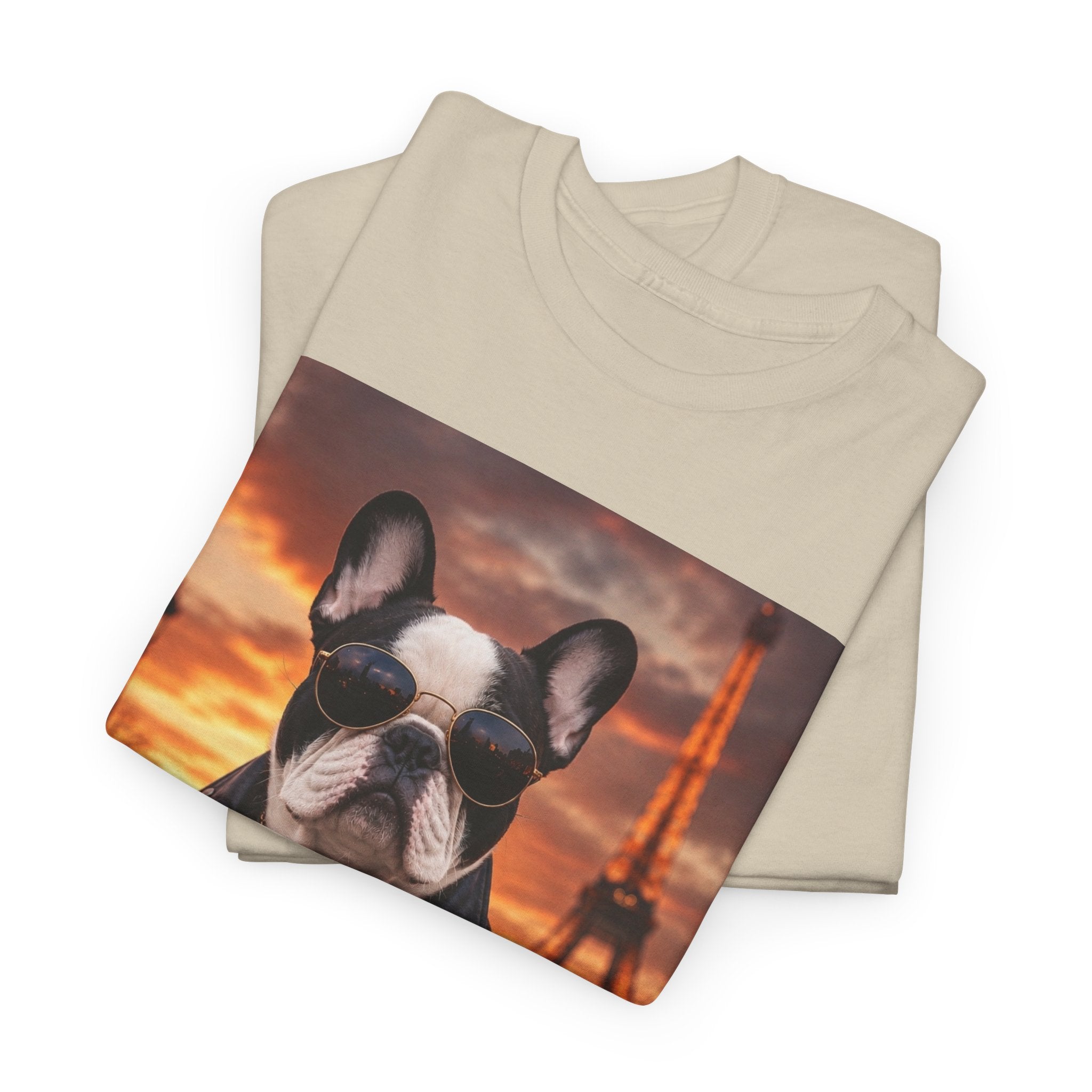 French Bulldog in Paris T-Shirt