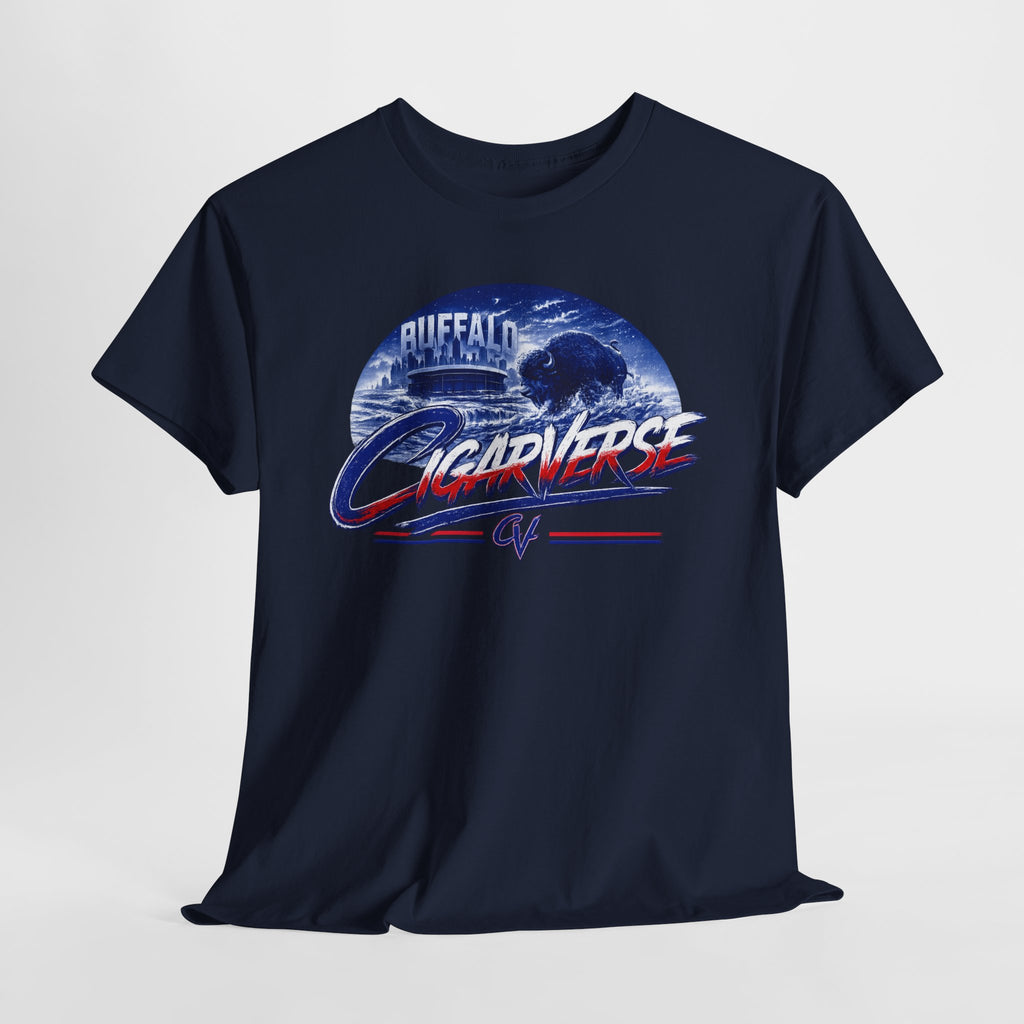 CIGARVERSE Unisex Buffalo Tee — Vintage Football Fan T-Shirt