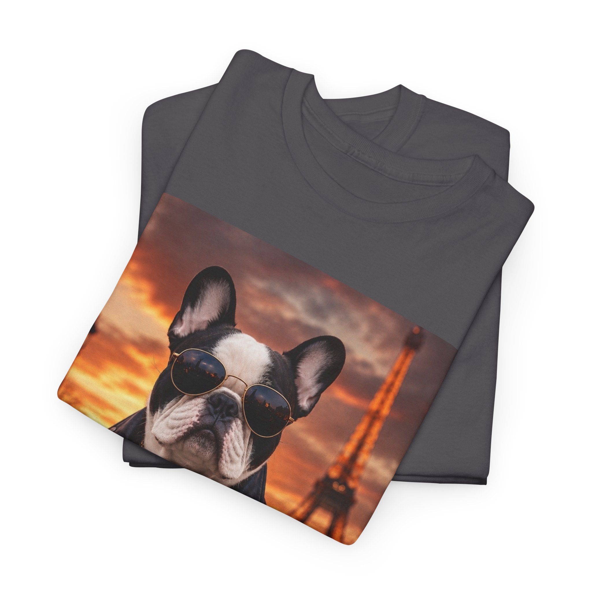 French Bulldog in Paris T-Shirt