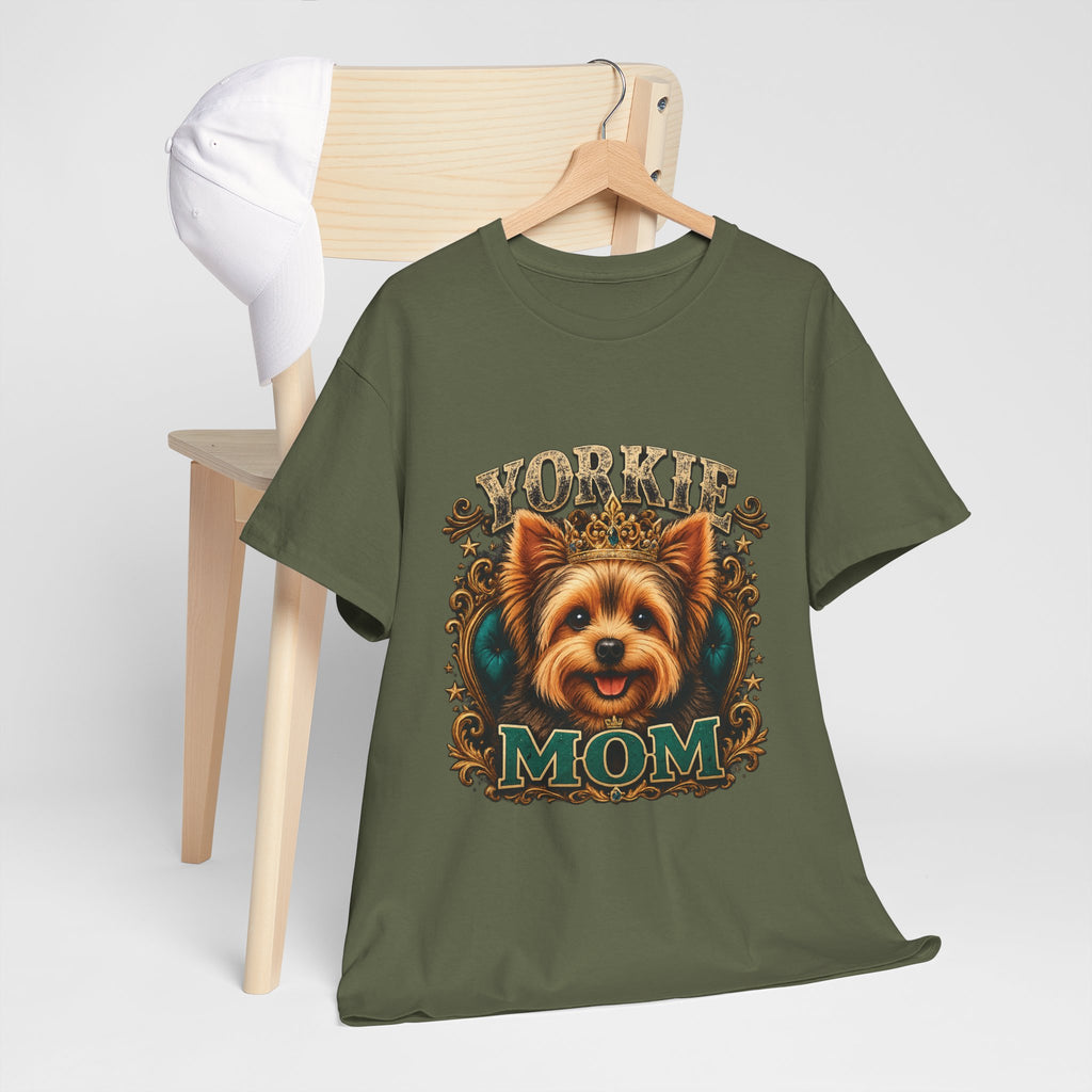 Yorkie Mom T-Shirt — Cute Yorkshire Terrier Mom Tee, Dog Lover Gift