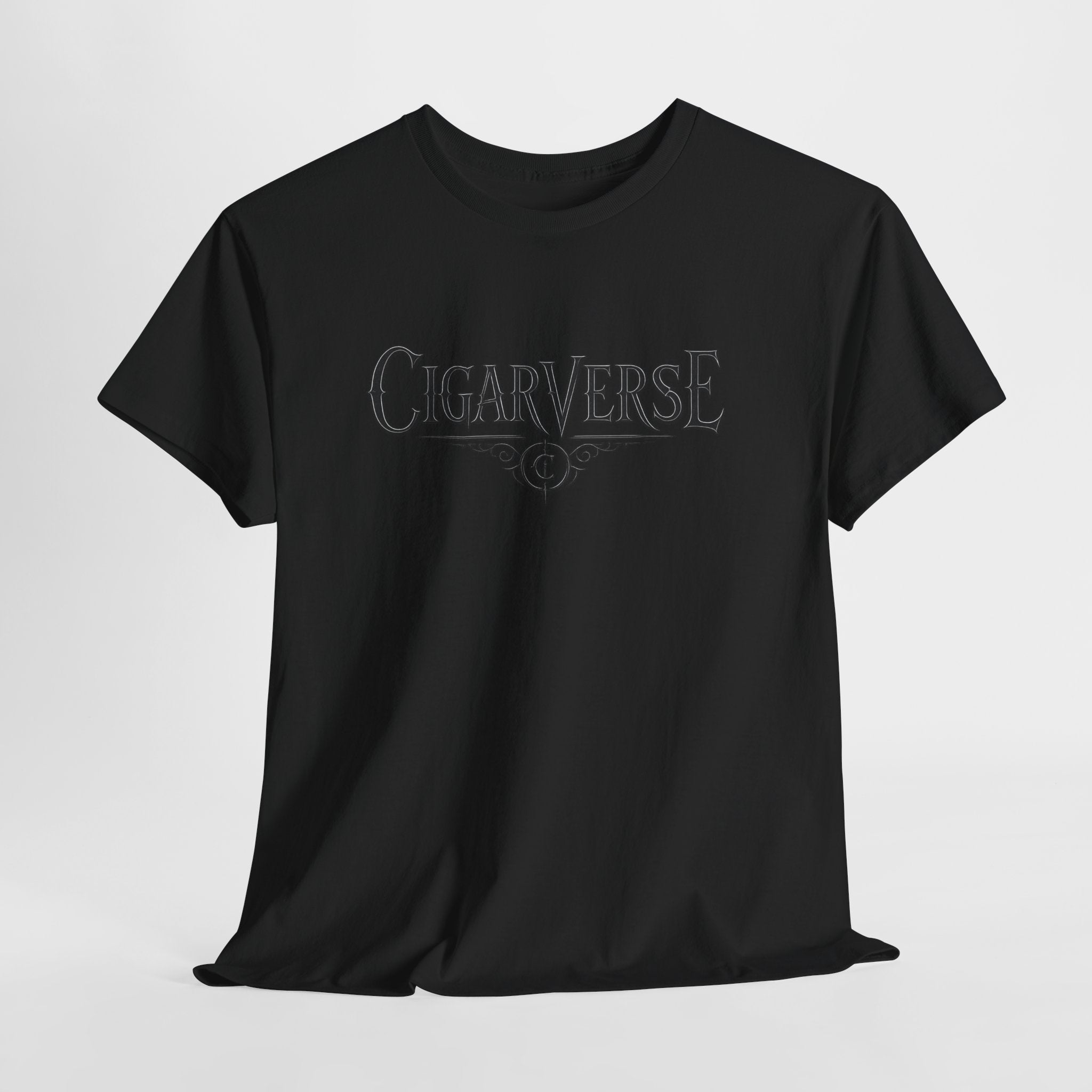 CigarVerse Logo T-Shirt - Vintage Cigar Club Tee