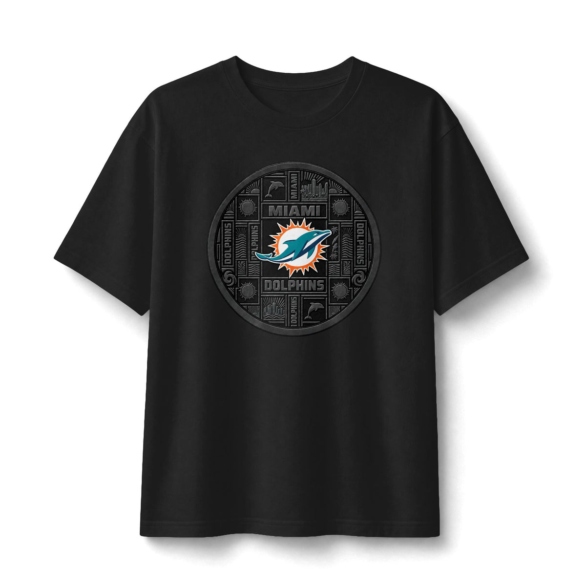 Miami 'Go Fins' Football Tee