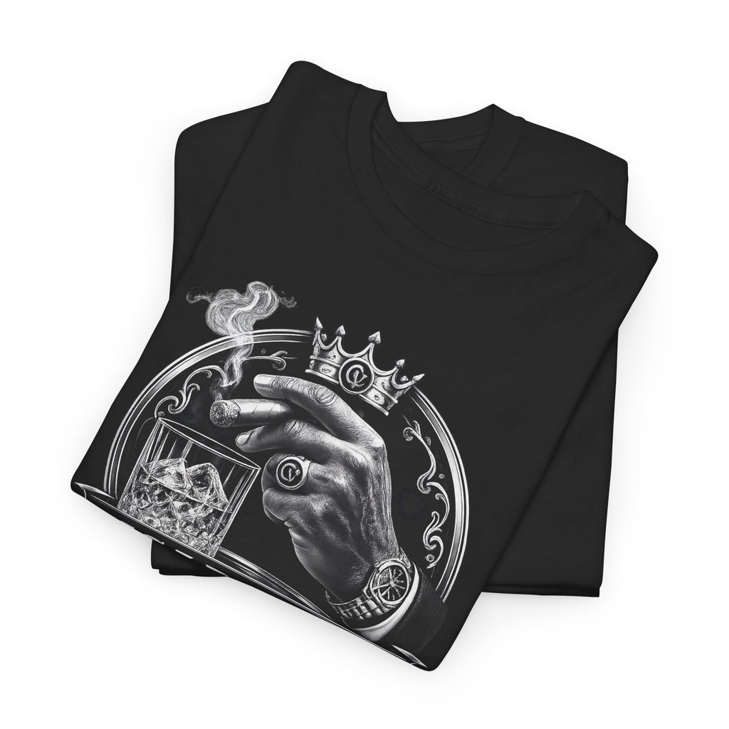 Cigarverse Unisex Graphic Tee — Vintage Hand & Cigar Logo T-Shirt