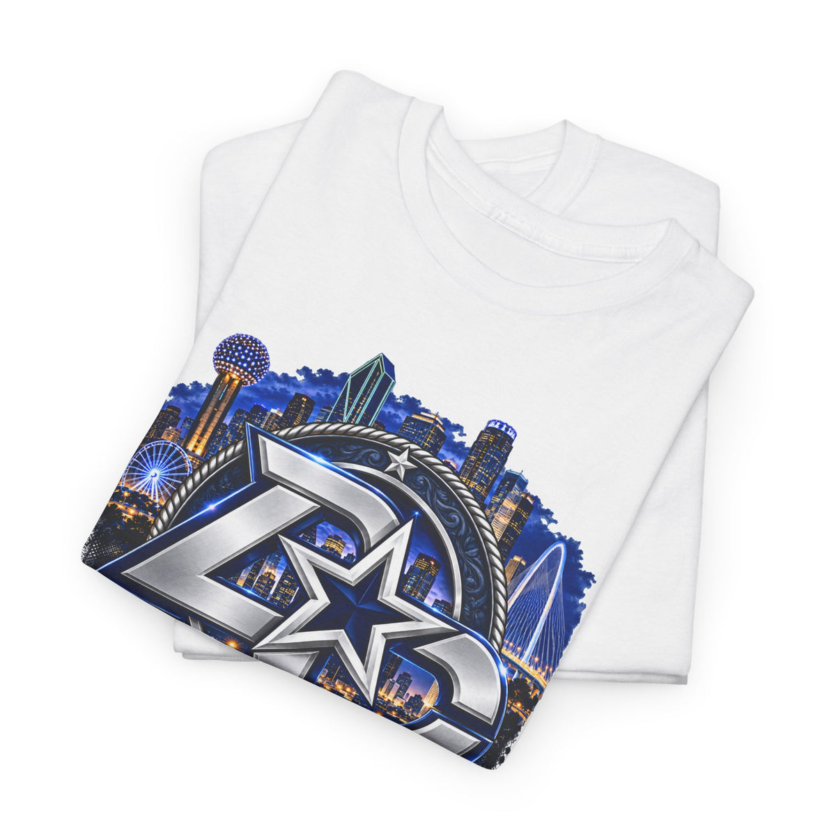 Dallas Skyline Logo T-Shirt – Dallas City Graphic Tee
