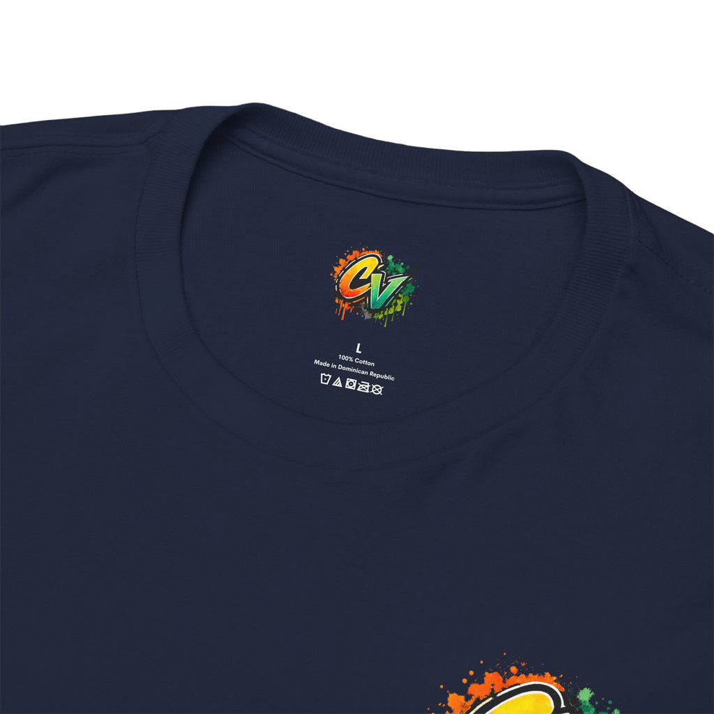 Graphic Tee — 'CigarVerse' Colorful Graffiti Logo T-Shirt