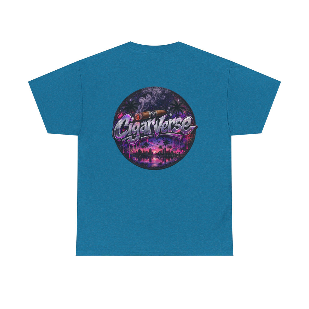 CigarVerse Retro Palm Sunset Tee