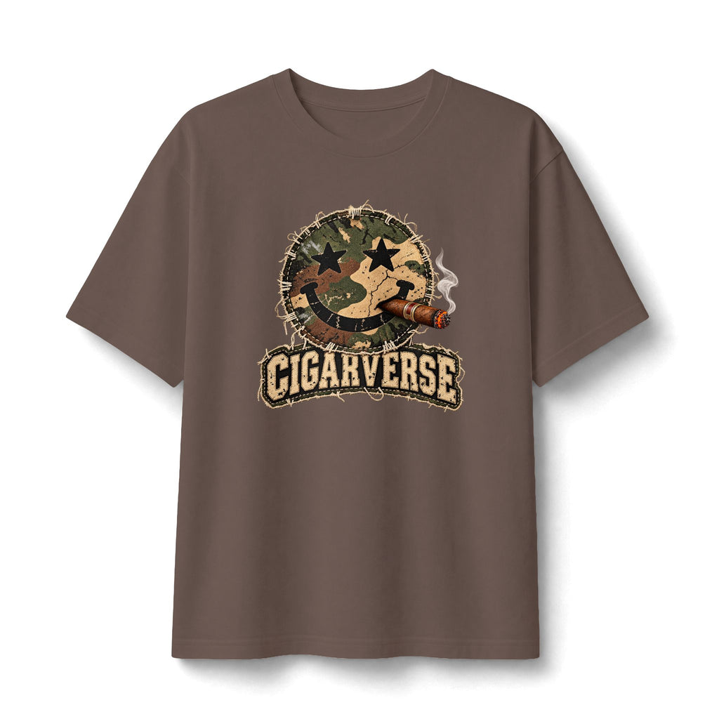Cigarverse Graphic Tee — Vintage Cigar Club Shirt