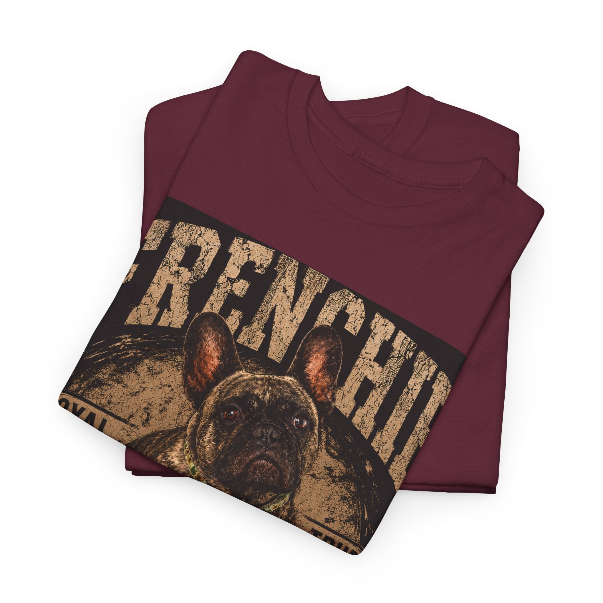Frenchie Dog T-Shirt - “Little Dog Big Attitude” Retro Graphic Tee